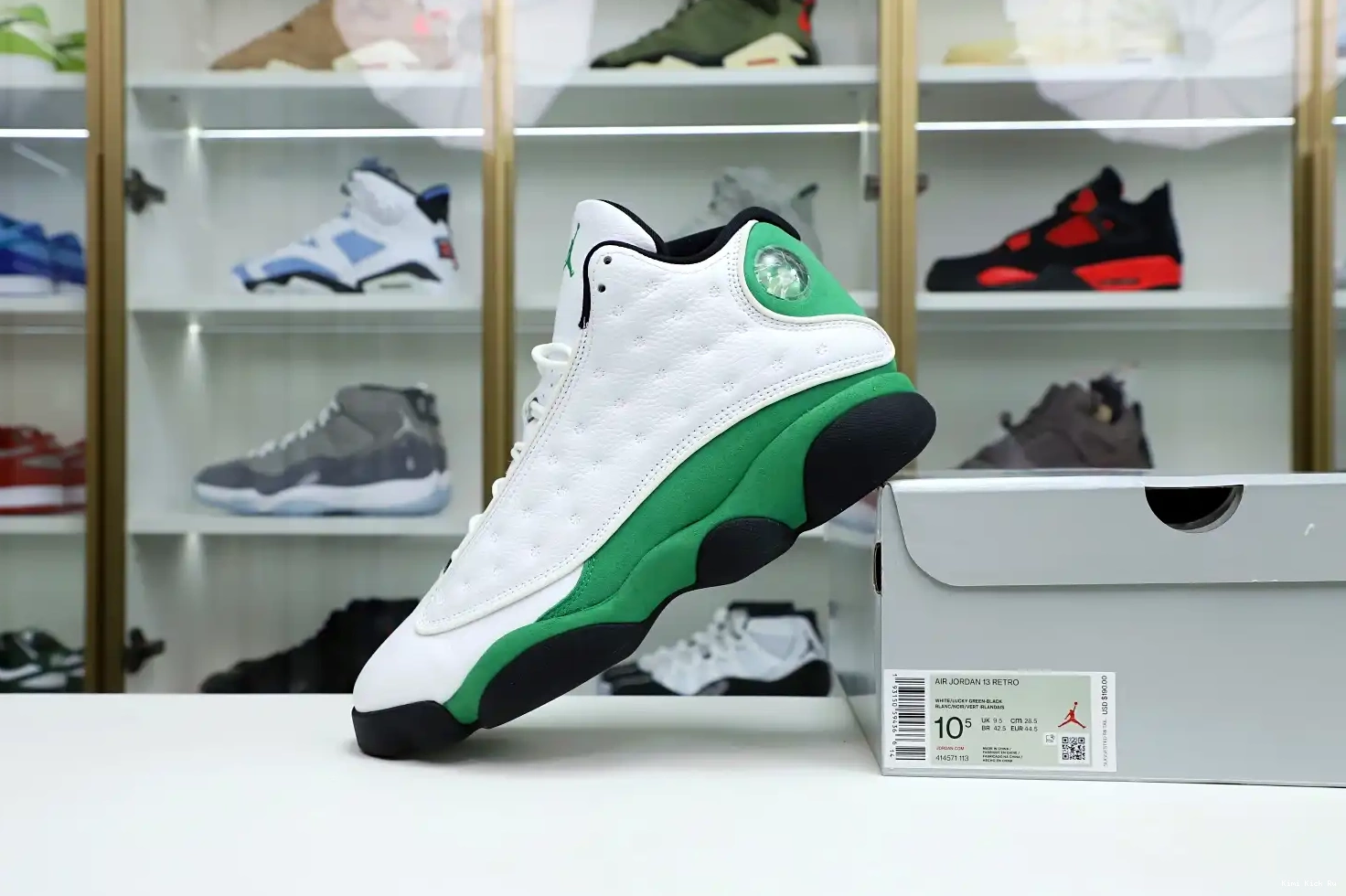 DB6537-113 JORDAN GREEN” “LUCKY AIR 13 Kimikick 0419
